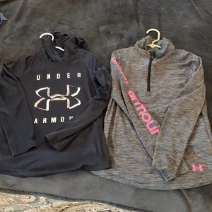 Under Armour Long Sleeve Girls Tops